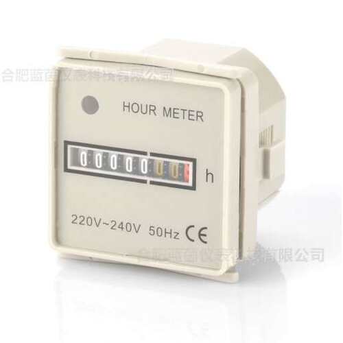 直销蓝茵工业计时器UWZ48/hm-2/HM-1盐务机发电机计时器累时器