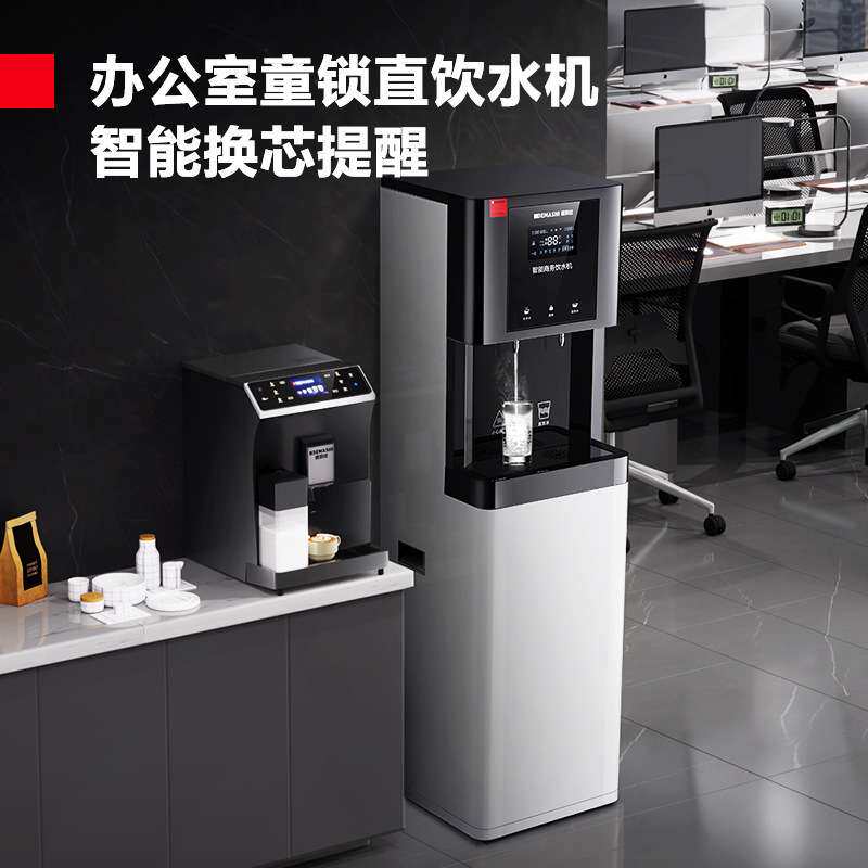 德玛仕直 饮水机商用饮水机开水器RO反渗透五级过滤大容量开水机