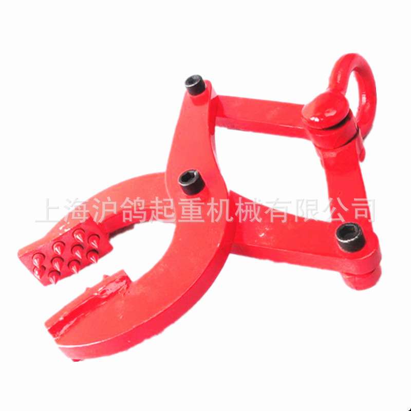 荐钻板夹托盘夹木托夹钳夹子木板起重夹具货柜1T/2T/3吨竖吊