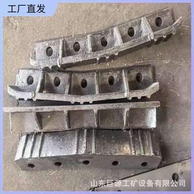 40T刮板机压链块机尾压链块结构简单矿用刮板输送机压链块