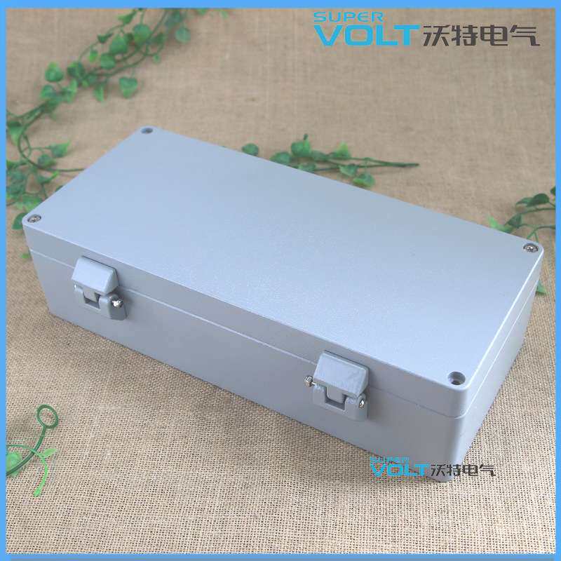 320*120*90翻盖铸铝防水盒 合页式铸铝防水盒 金属铝盒开关接线盒