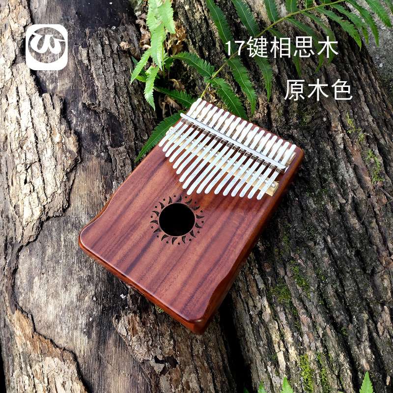 沃尔特卡林巴琴拇指琴17音手指钢琴便携式乐器kalimba手指钢琴