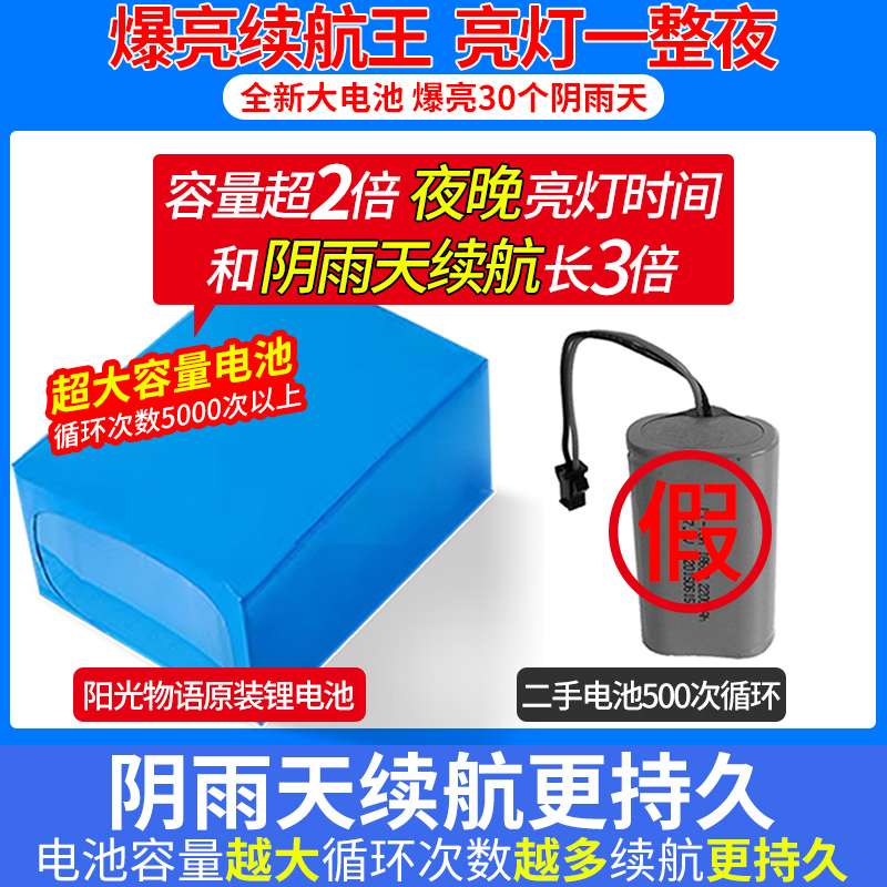 太阳能户外灯庭院灯路灯小区超亮大功率新款高杆景观照明飞碟圆灯