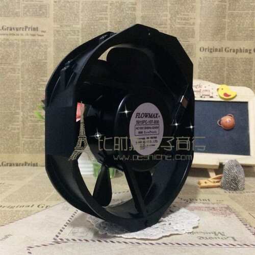 FLOWMAX 5915PC-10T-B30 S01 100V 42/40W金属铁叶耐高温风机风扇