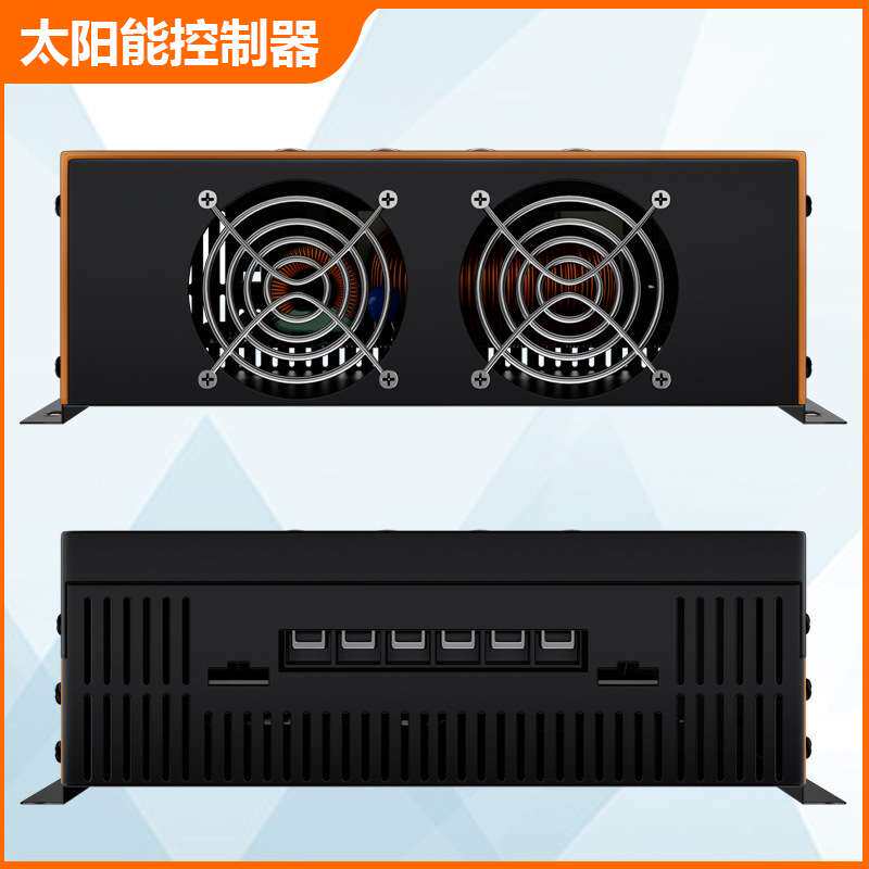 足功率MPPT太阳能控制器40A60A120A智能电池电瓶光伏板充放电控制