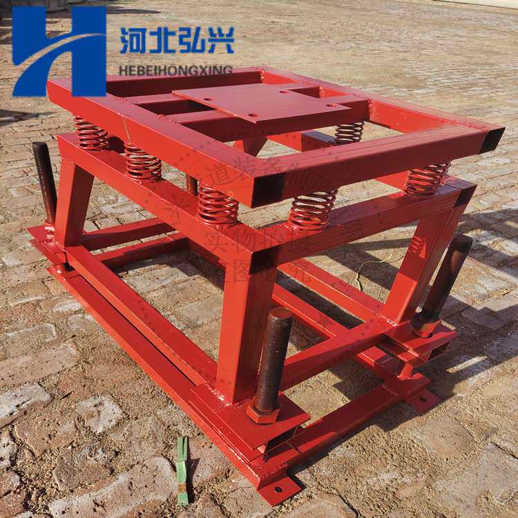混凝土输送泵管支架 DN125水泵管道支架 烤漆泵管托架