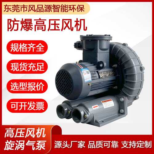 隔爆鼓风机高压防爆2GH 610-H16工业隔爆吸附送料风机旋涡式