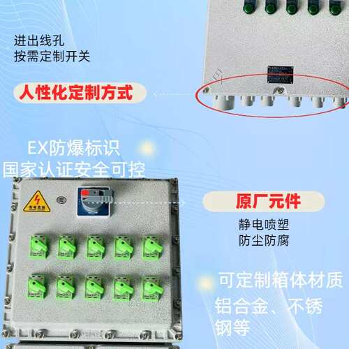 BXX-K200防爆可视窗口开关电源控制箱防爆控制箱防爆配电控制柜