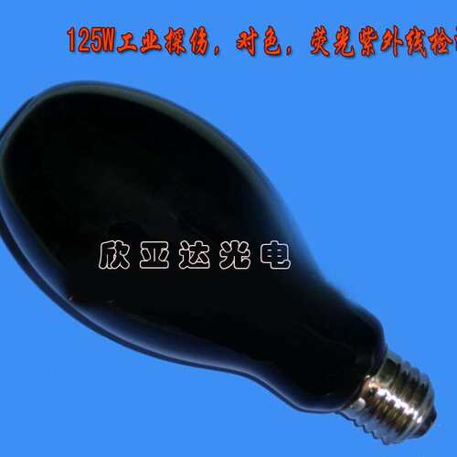 HG-125 125W DNT无损检测HPW125w探伤紫光舞台磁粉18W 荧光灯泡