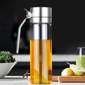 厨房酱油醋调料瓶不挂油油壶高级玻璃油瓶油罐壸家用耐高温油壸