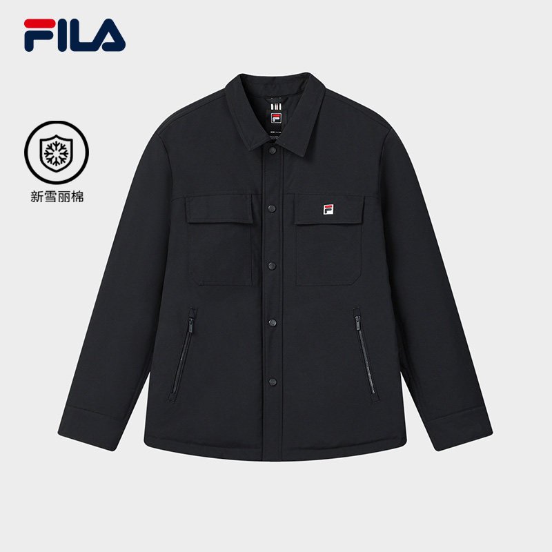 FILA斐乐官方男士棉服2026春新款时尚简约舒适休闲翻领夹克外套,运动服/休闲服装,运动棉衣,淘宝优惠券,粉丝福利购,淘宝优惠卷