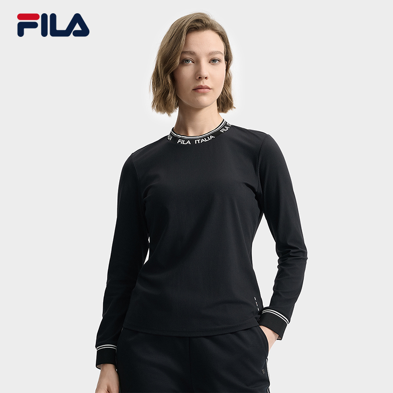 FILA斐乐女士针织长袖上衣