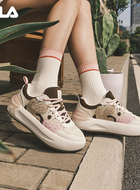 FILA 斐乐秋季女鞋CACTI摩登板鞋秋季厚底仙人掌舒适时尚休闲鞋子