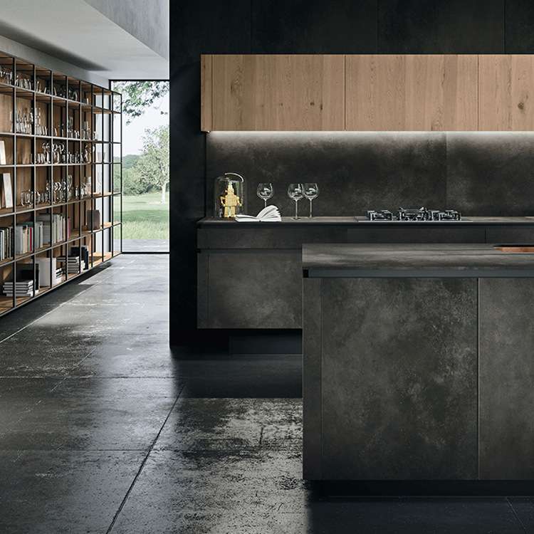 意大利拉米娜腻子米白岩板1*3米 墙面地面 超薄陶瓷薄板