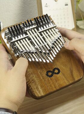 拉拇指琴i姆比32手指琴半mba卡林巴琴卡阶指钢琴音38音k/巴林拇al