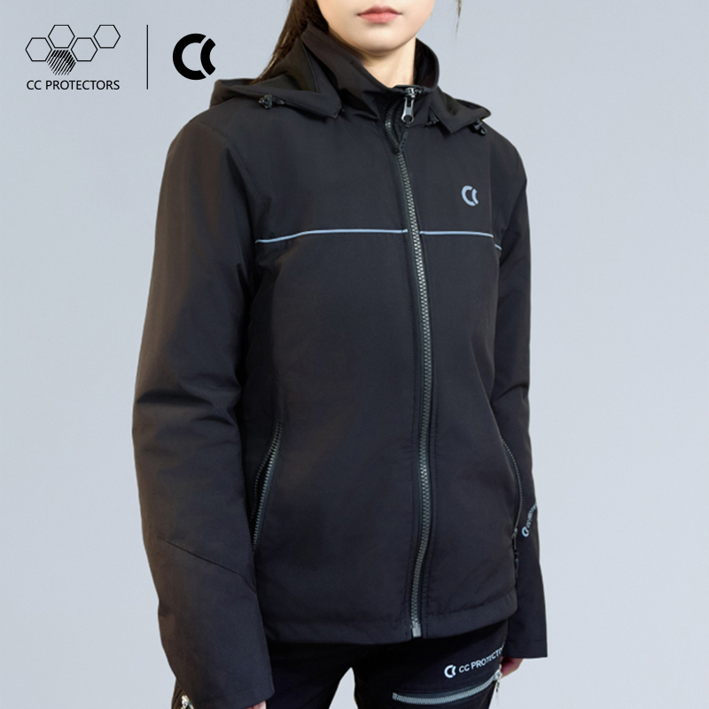 CC极光暖流摩托车骑行服冬季防风保暖机车护甲衣男女Y四季防水防