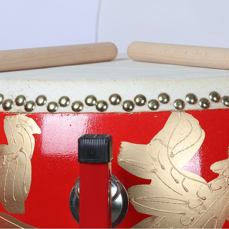 大堂鼓秧歌队堂鼓中国红E鼓龙纹大鼓 打击乐器