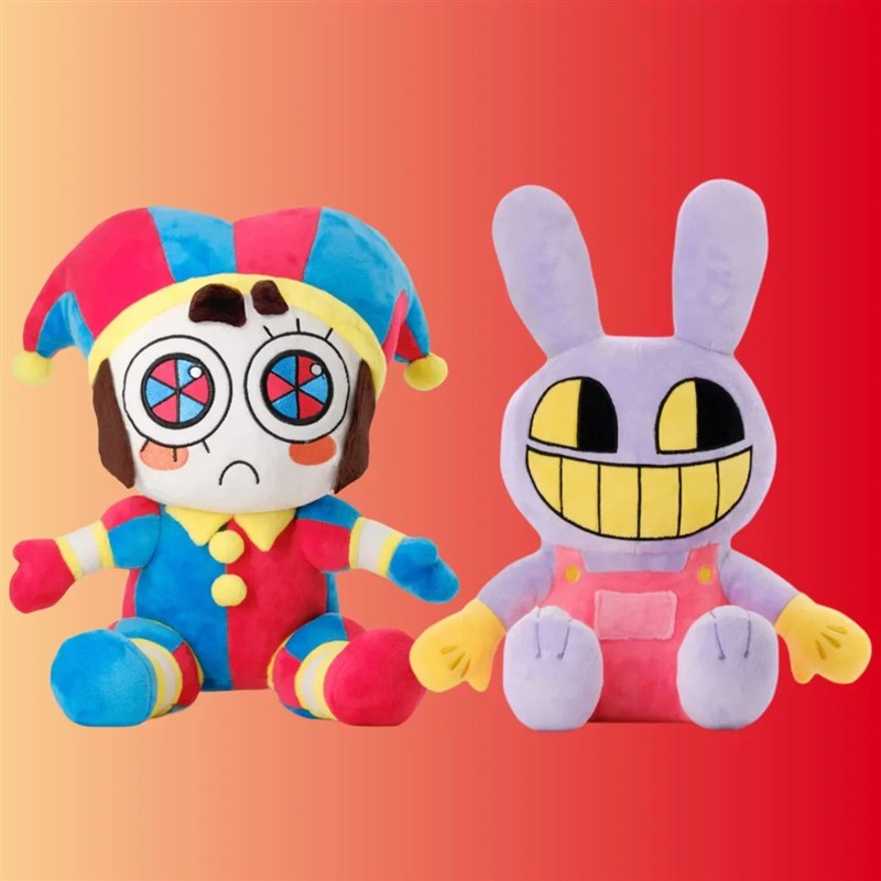 The Amazing Digital Circus Pomni JFax Plush Cartoon Plushie