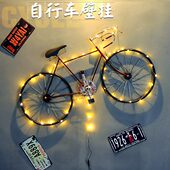 工业风铁艺创意软装 墙壁挂件自行车墙面墙上装 饰品loft酒吧室内