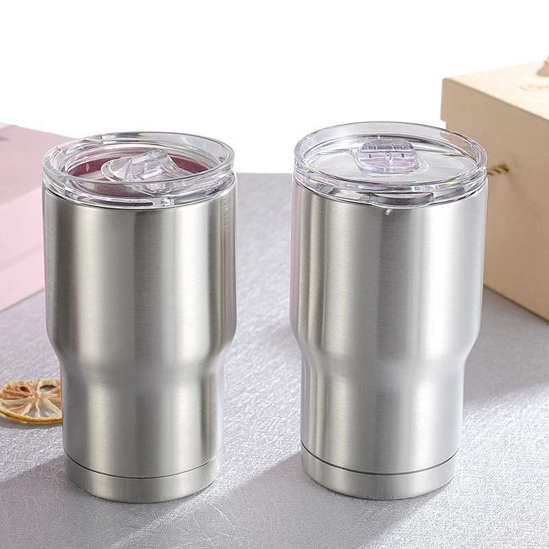 厂家不锈钢双层真空400ml盎司保温杯车载汽车杯14oz小冰霸杯