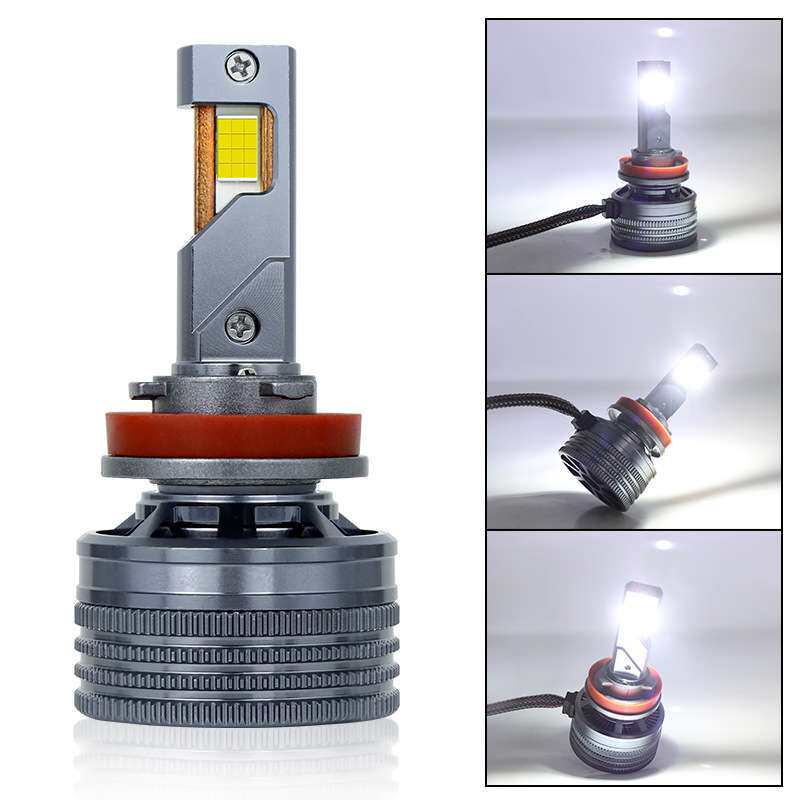 厂家直销   150W三铜管K20大功率H4/H11汽车LED灯泡改装通用灯H7