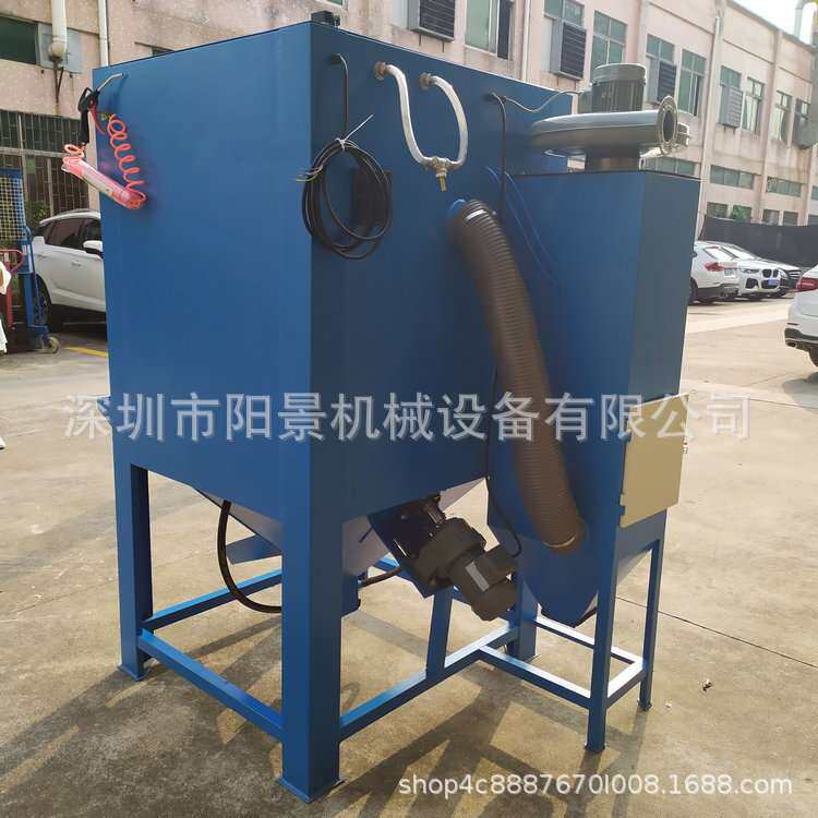 无尘喷砂机 广东清远江门厂家供应 滚筒式自动喷砂机