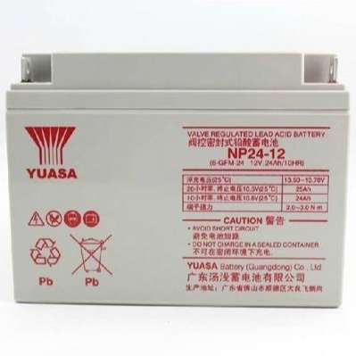 汤浅蓄电池NP24-12铅酸 12V24AH太能光伏基站系统EPS直流屏电源用