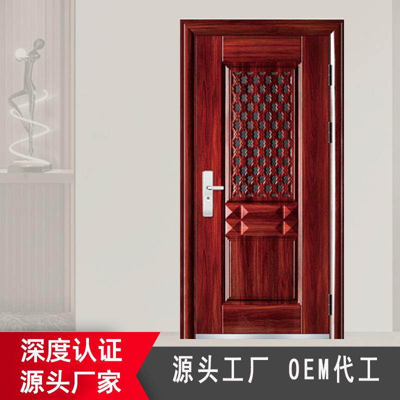 【厂家直销】钢质进户通风门纱网门中门防盗入户门带小门
