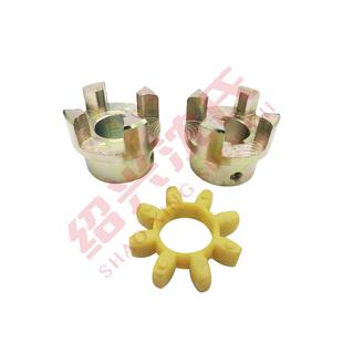 纺机配件倍捻机配件d25梅花轴节轴接泰坦倍捻机齿轮箱轴接