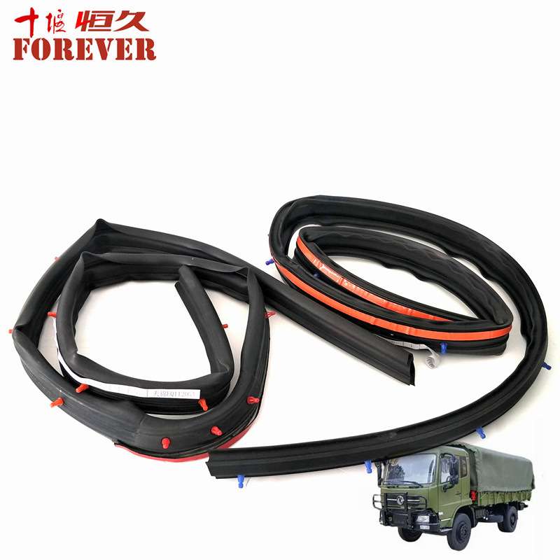 东风天锦EQ1120GA越野车配件-左右门框外密封条/6107010-C0100