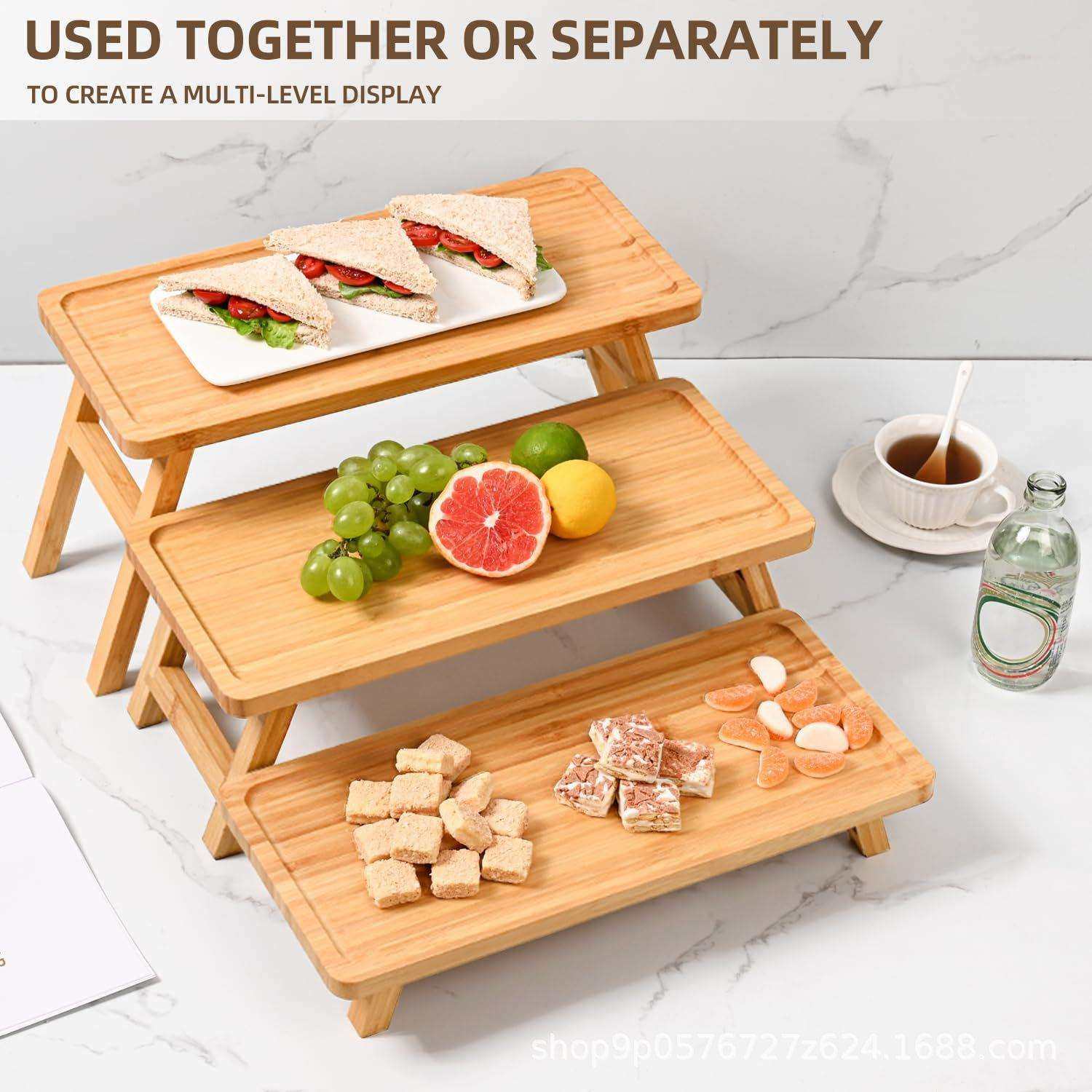 木质多层多功能收纳架餐厅食物展示三层阶梯式点心展示盘桌面收纳,鲜花速递/花卉仿真/绿植园艺,割草机/草坪机,淘宝优惠券,粉丝福利购,淘宝优惠卷