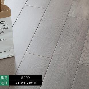 源头货源现货橡木纯实木地板 结疤修饰手抓纹原木地板 打龙骨实木