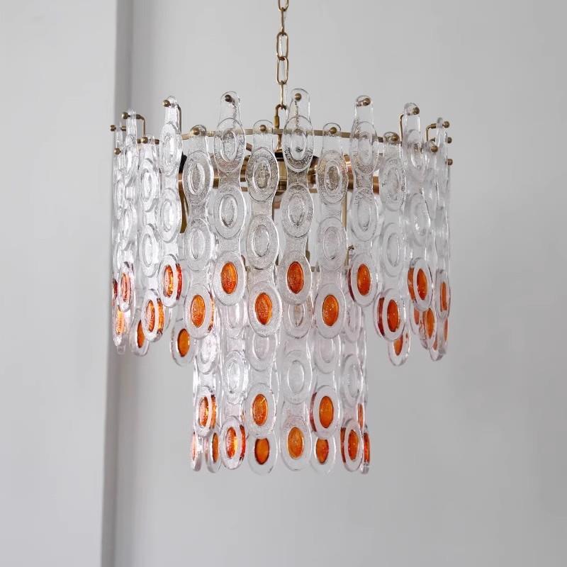 法式Lisa Tharp卧室设计师款后现代轻奢艺术玻璃客厅书房店铺吊灯