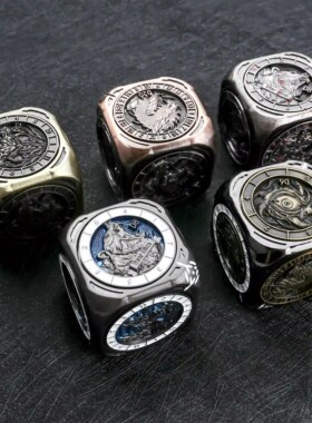 GBTDICE六面金属旋转骰子定制