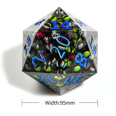 超大D20骰子眼球骰子跑团桌游