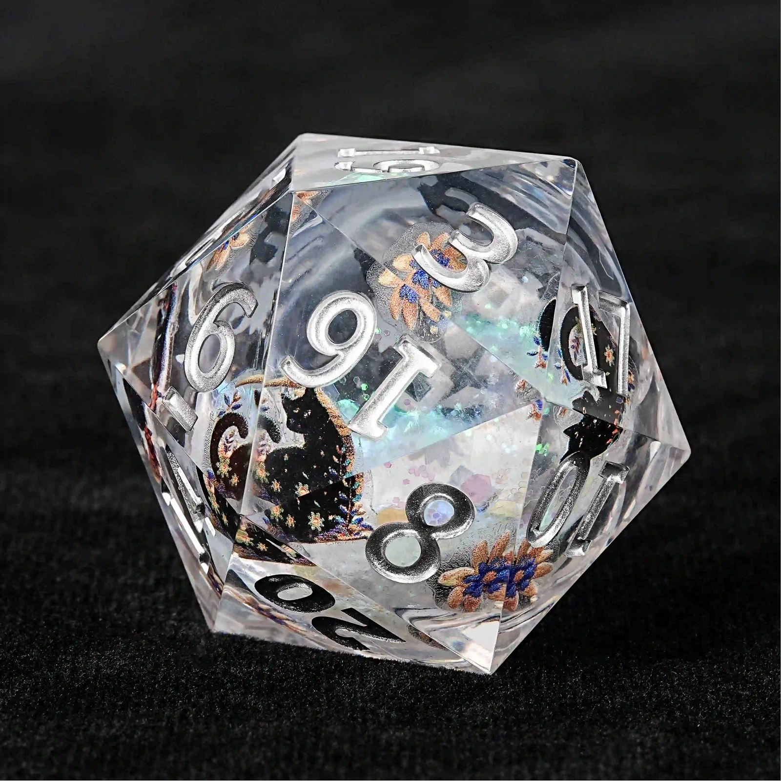 高质量树脂35MM双色拼接新品透明