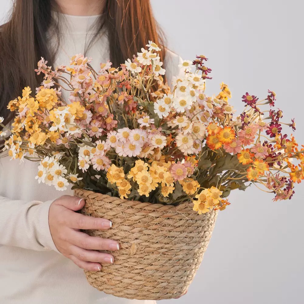 仿真花家居客厅小雏菊轻奢摆件
