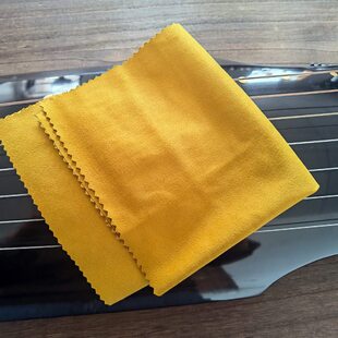 鹿绒琴配件古琴擦除尘双面布灰好 好柔软去布不掉毛擦用古琴