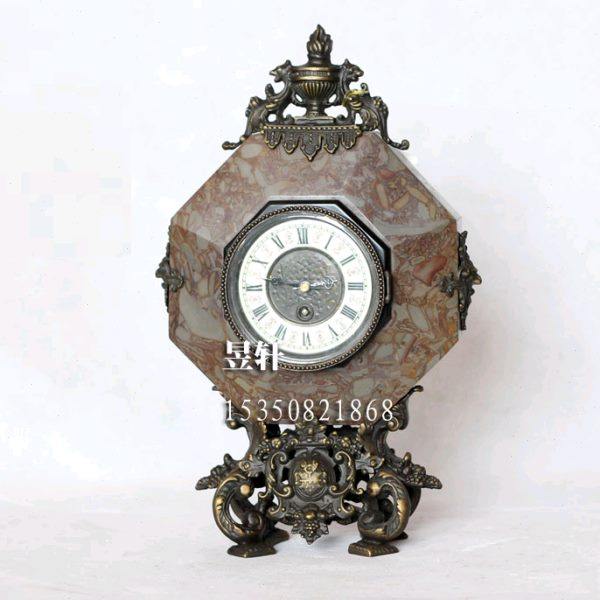 昱轩原厂  欧式纯铜座钟 机械 仿古 铜铸理石钟,家居饰品,座钟,淘宝优惠券,粉丝福利购,淘宝优惠卷