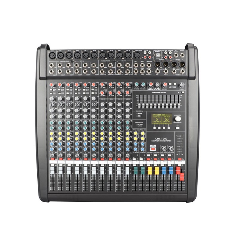 CMS专业调e音台双99DPS效果器6/10/16/22路舞台KTV演出设备混音器