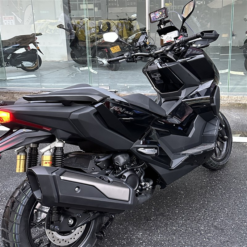 25款ADV350消声器外罩力刻LK318GT排气S罩防烫排气管外壳