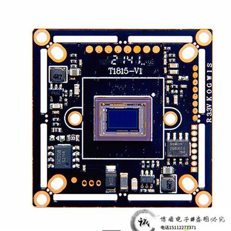 800万TP3818+IMX415 1/2.8 SONY同轴TVI音频模组 8MP4K AHD四合一