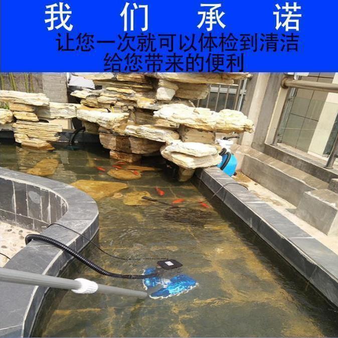 鱼池底部清理吸便机吸污器吸污泥机泳池吸污泵鱼粪便清洁清理工具