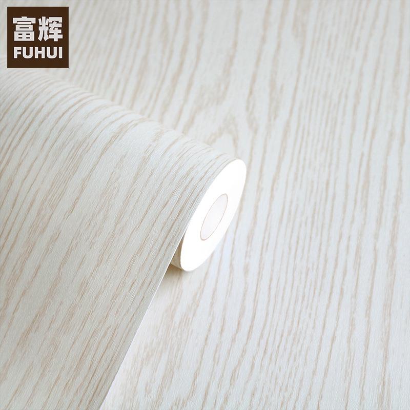 PVC导气槽木纹贴纸门柜家具翻新墙纸自粘壁纸不透底展柜波音软片