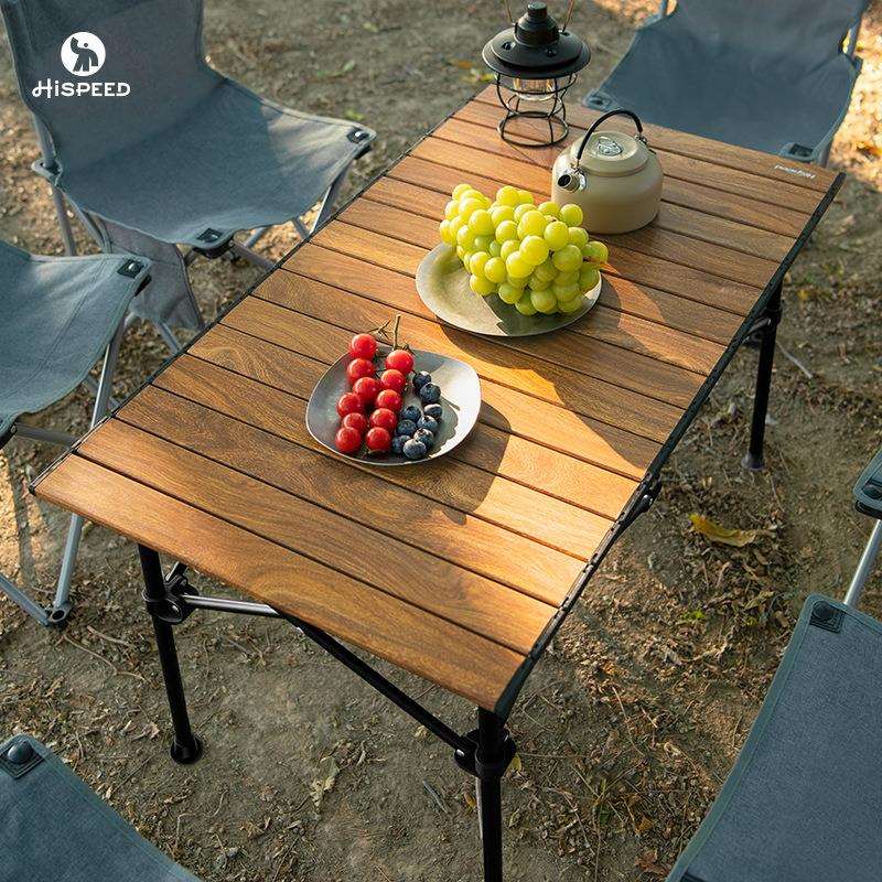 旗速户外折叠桌椅便携式露营蛋卷桌子野炊野餐长桌装备全套用品
