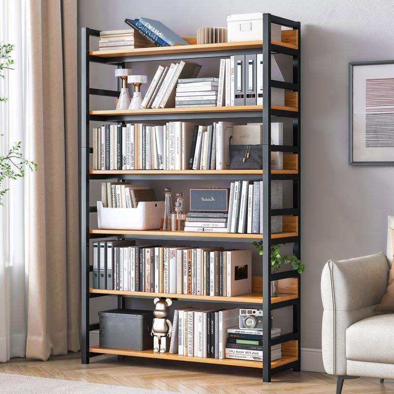 书架置物架落地简易客厅收纳架铁艺房间储物架办公室展示架书柜,3C数码配件,USB灯,淘宝优惠券,粉丝福利购,淘宝优惠卷
