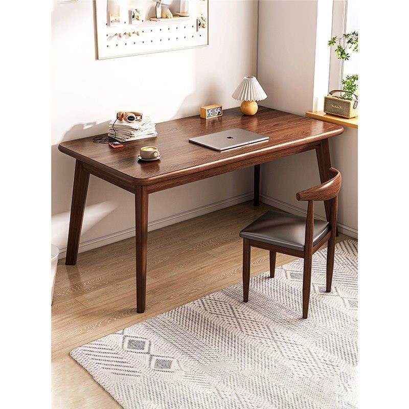书桌学生家用写字桌简易出租屋实木腿电脑桌子台式办公桌简约现代,3C数码配件,USB灯,淘宝优惠券,粉丝福利购,淘宝优惠卷