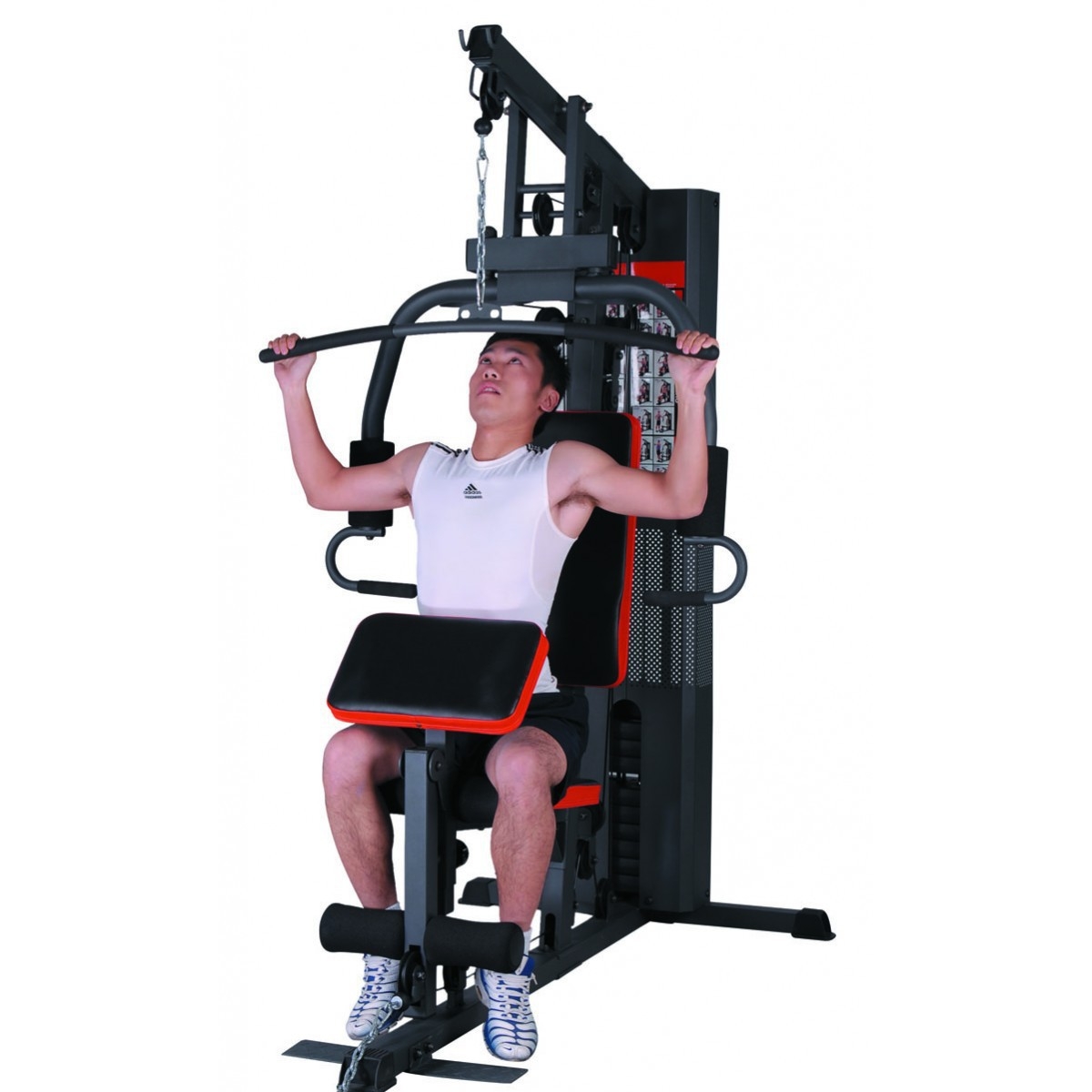 康乐佳K3001D 综合力量训练器 单人站多功能综合训练器械