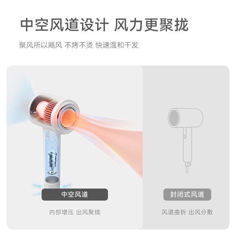 olayks立时高速吹风机家用等离子护发大风力速干电吹风筒宿舍学生