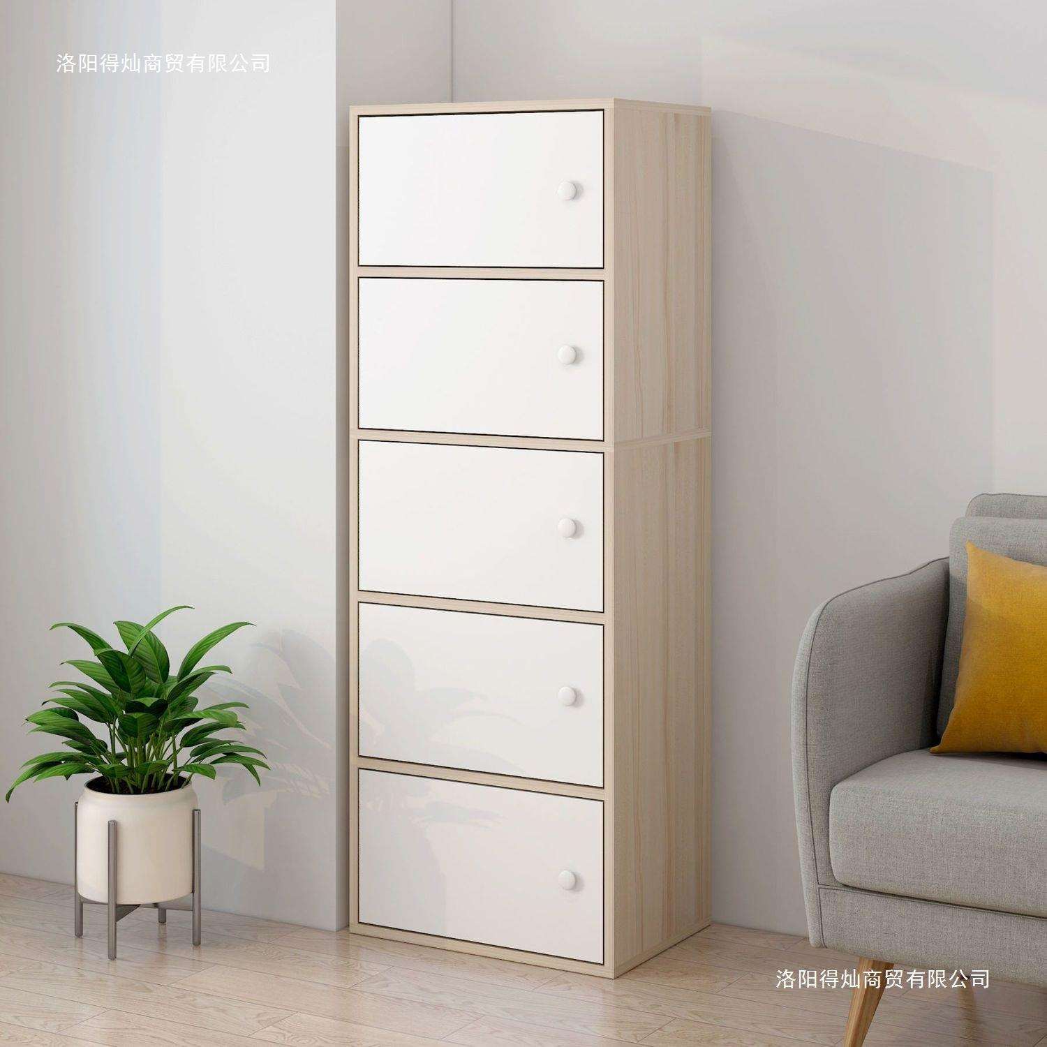 小柜子储物柜五斗柜仿实木卧室客厅靠墙简易木质抽屉斗柜收纳柜